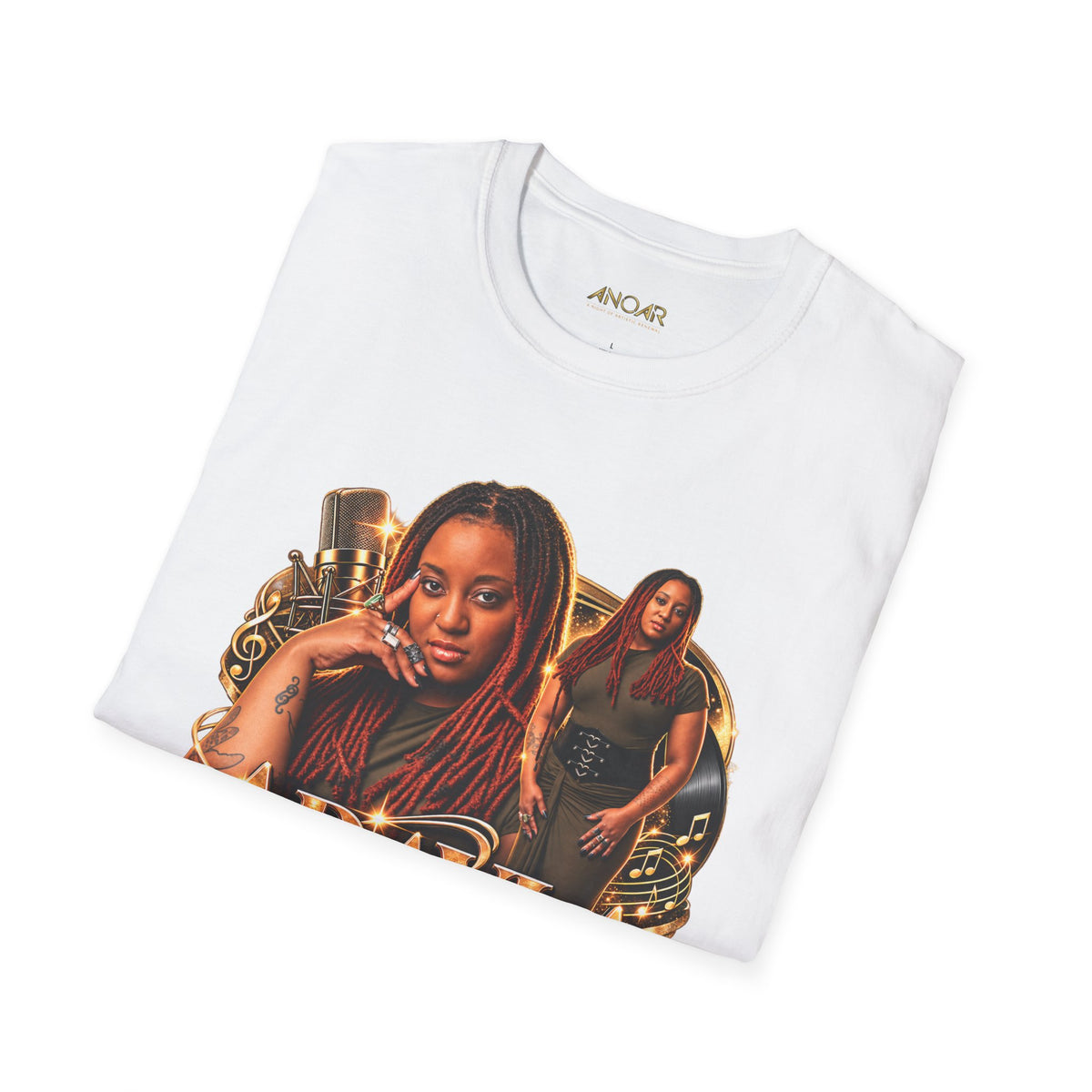 Adayla Turner Tribute T-Shirt — Vintage Portrait Graphic Tee