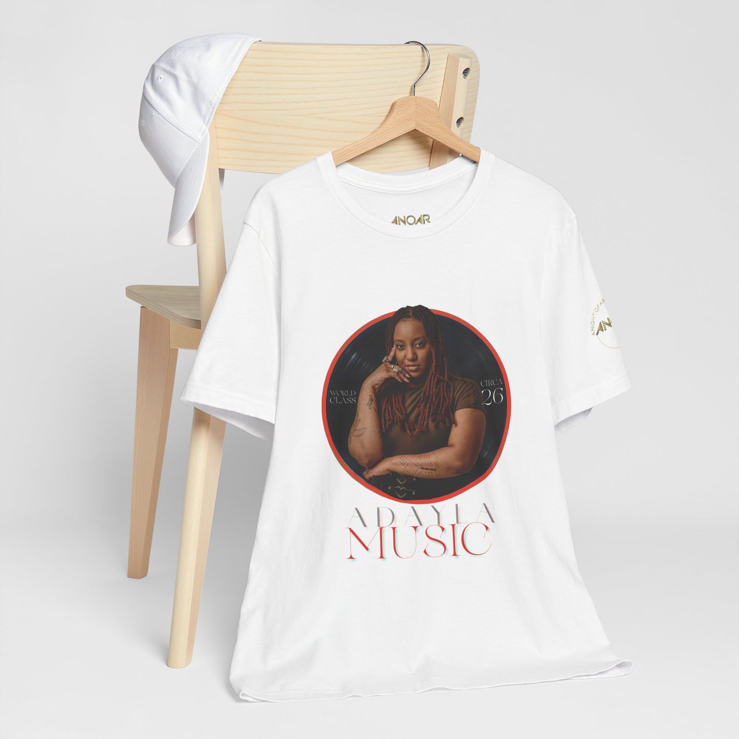 Adayla Soulful Music Portrait Tee