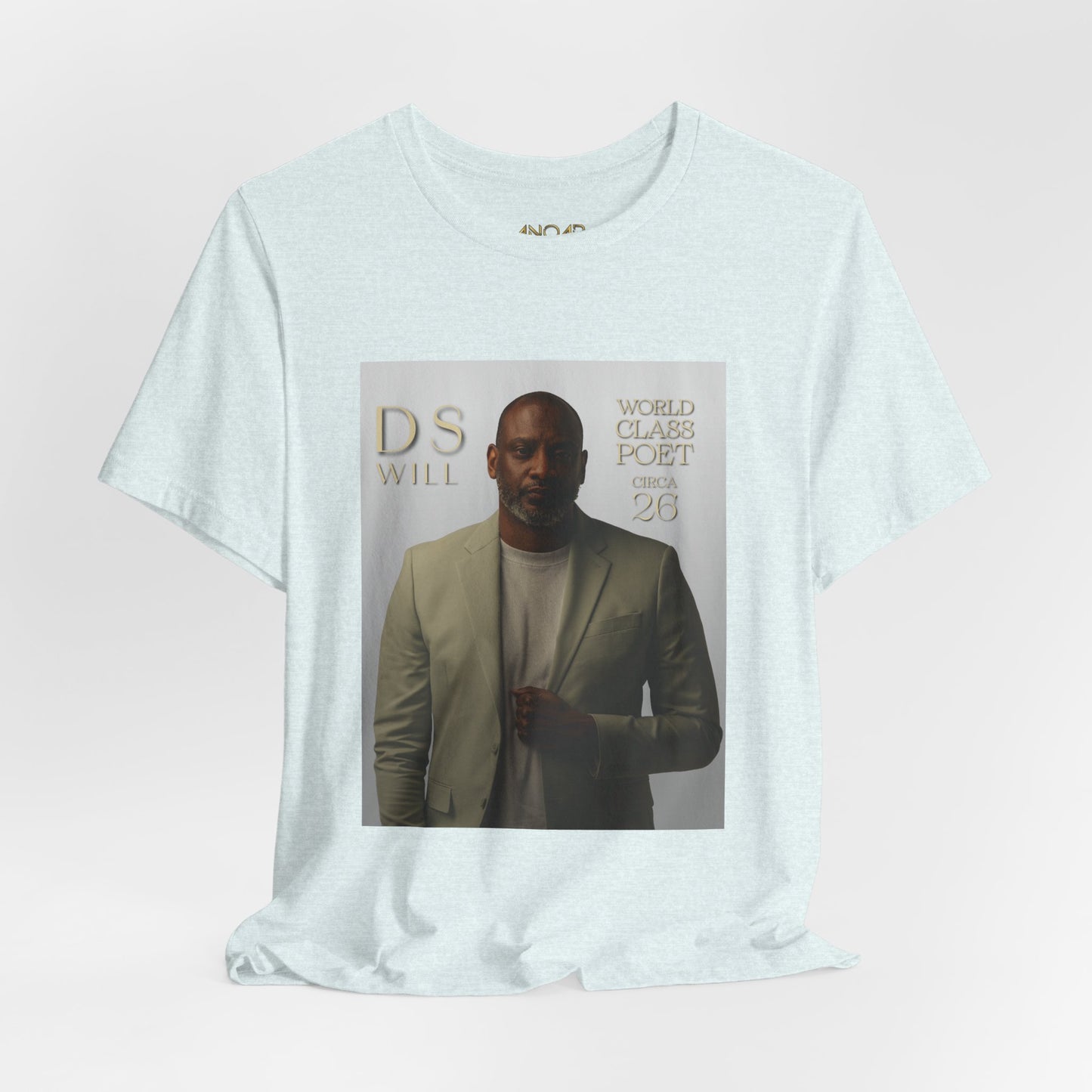 'World Class Poet' Graphic Short Sleeve Shirt