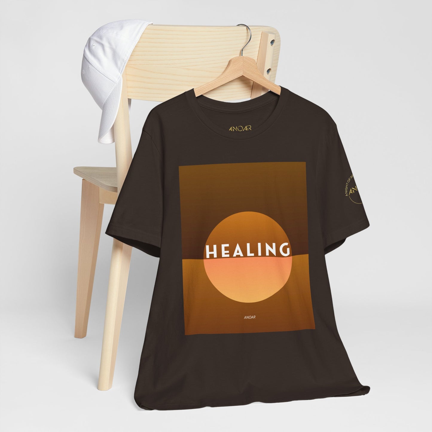 ANOAR Healing Gradient Graphic Tee