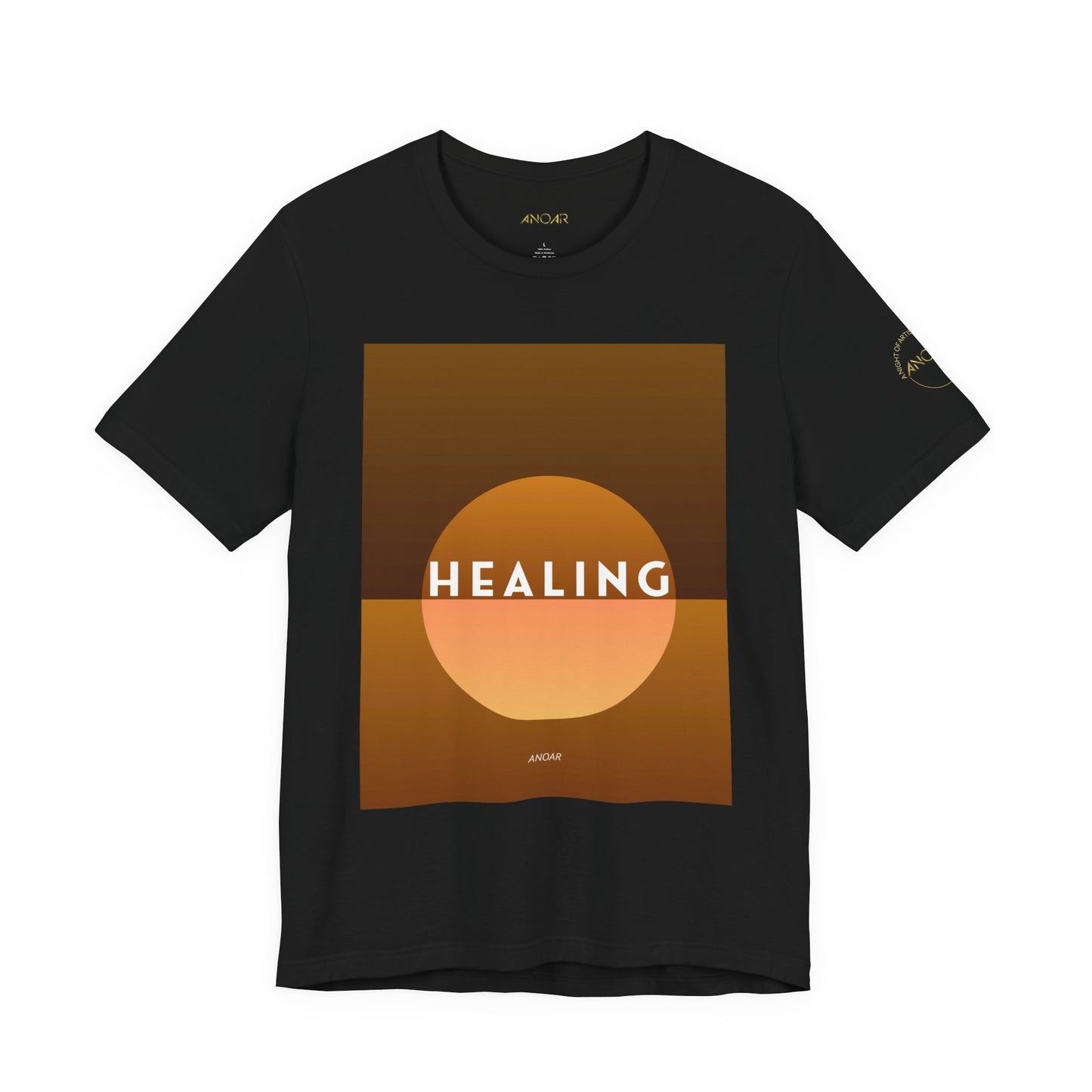 ANOAR Healing Gradient Graphic Tee