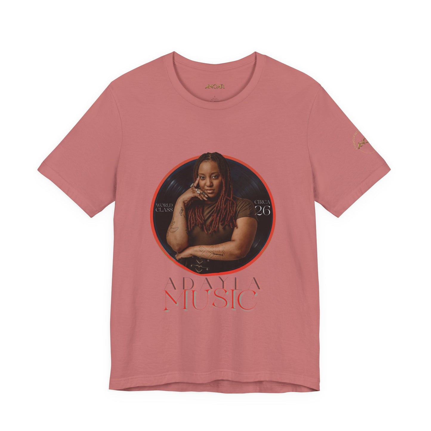 Adayla Soulful Music Portrait Tee