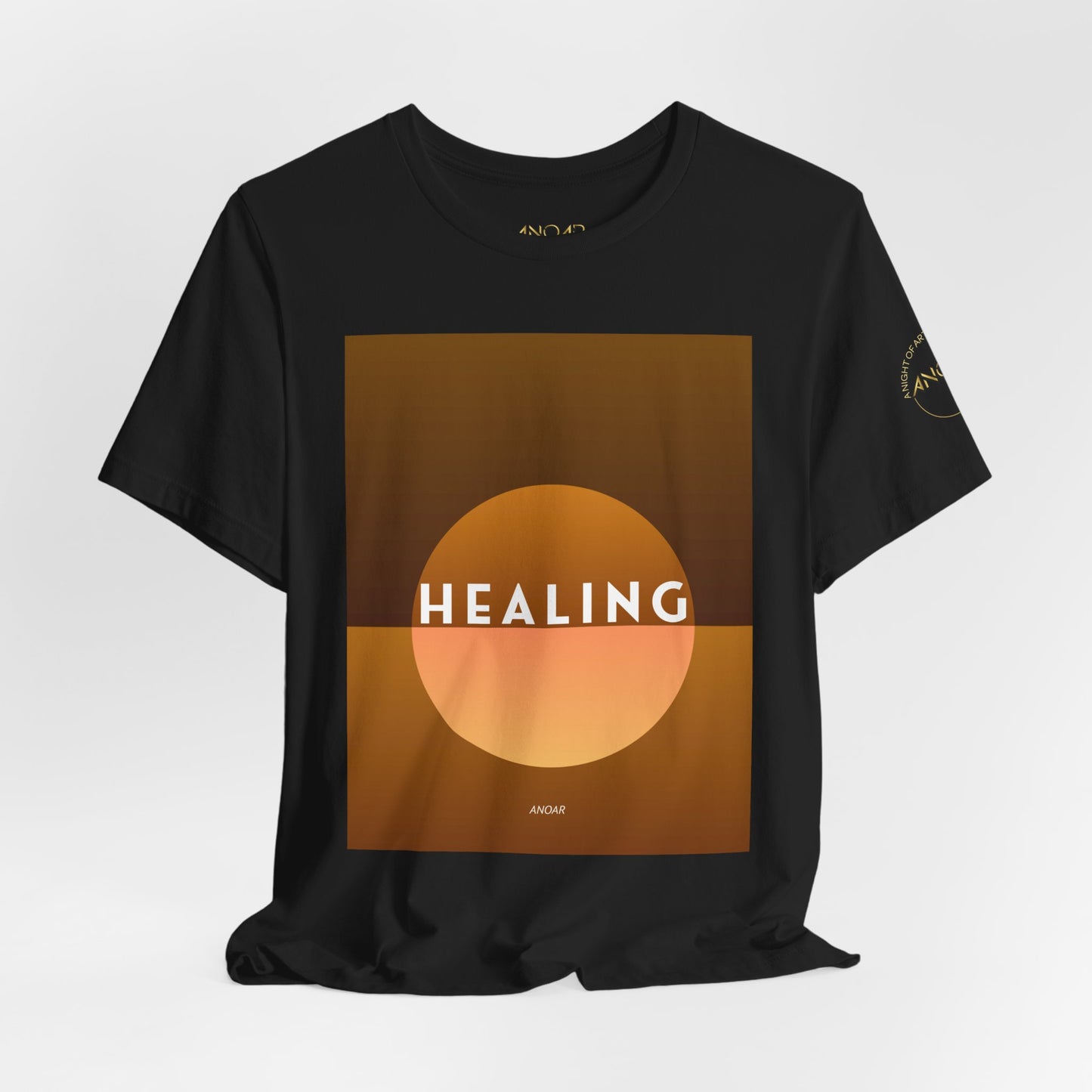 ANOAR Healing Gradient Graphic Tee