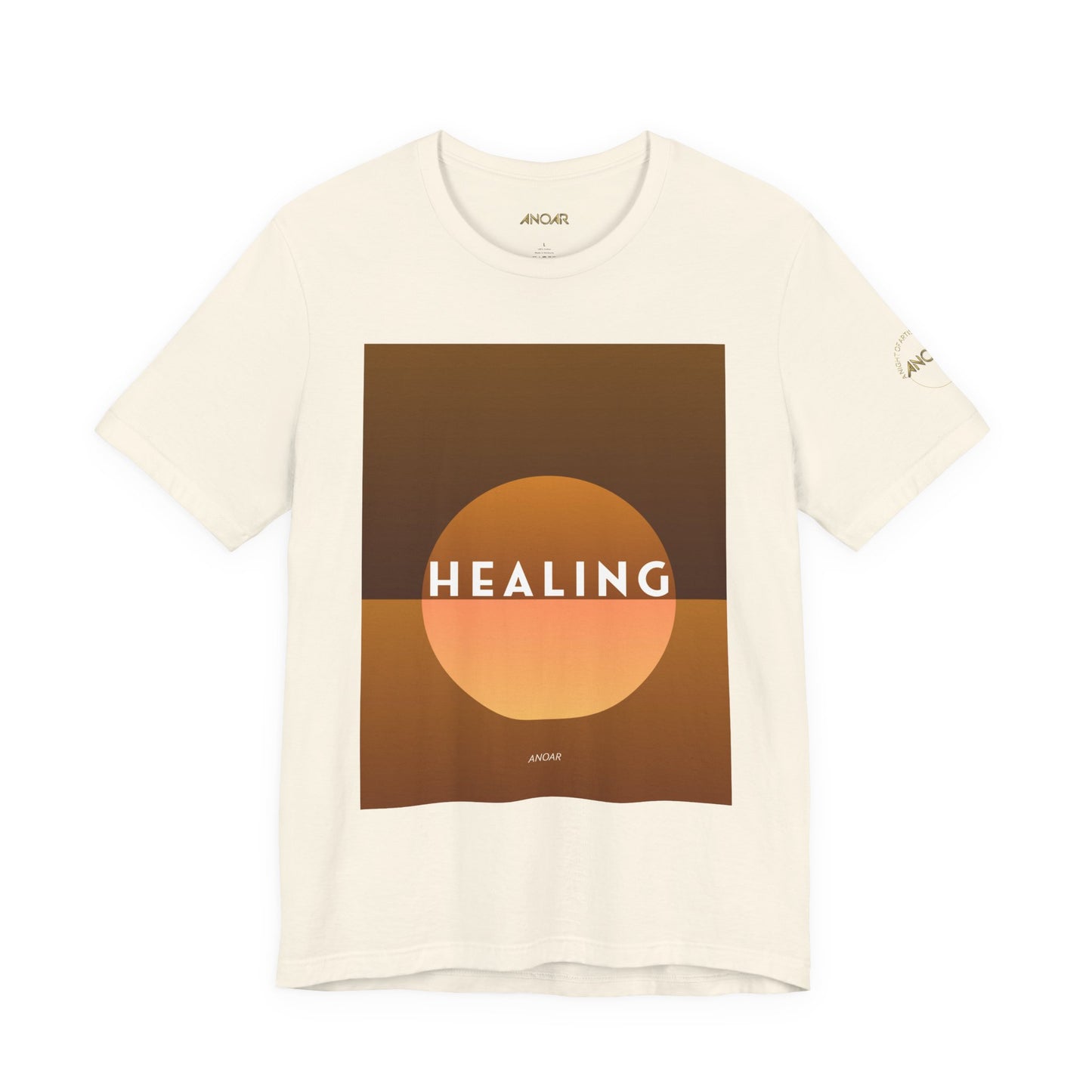 ANOAR Healing Gradient Graphic Tee
