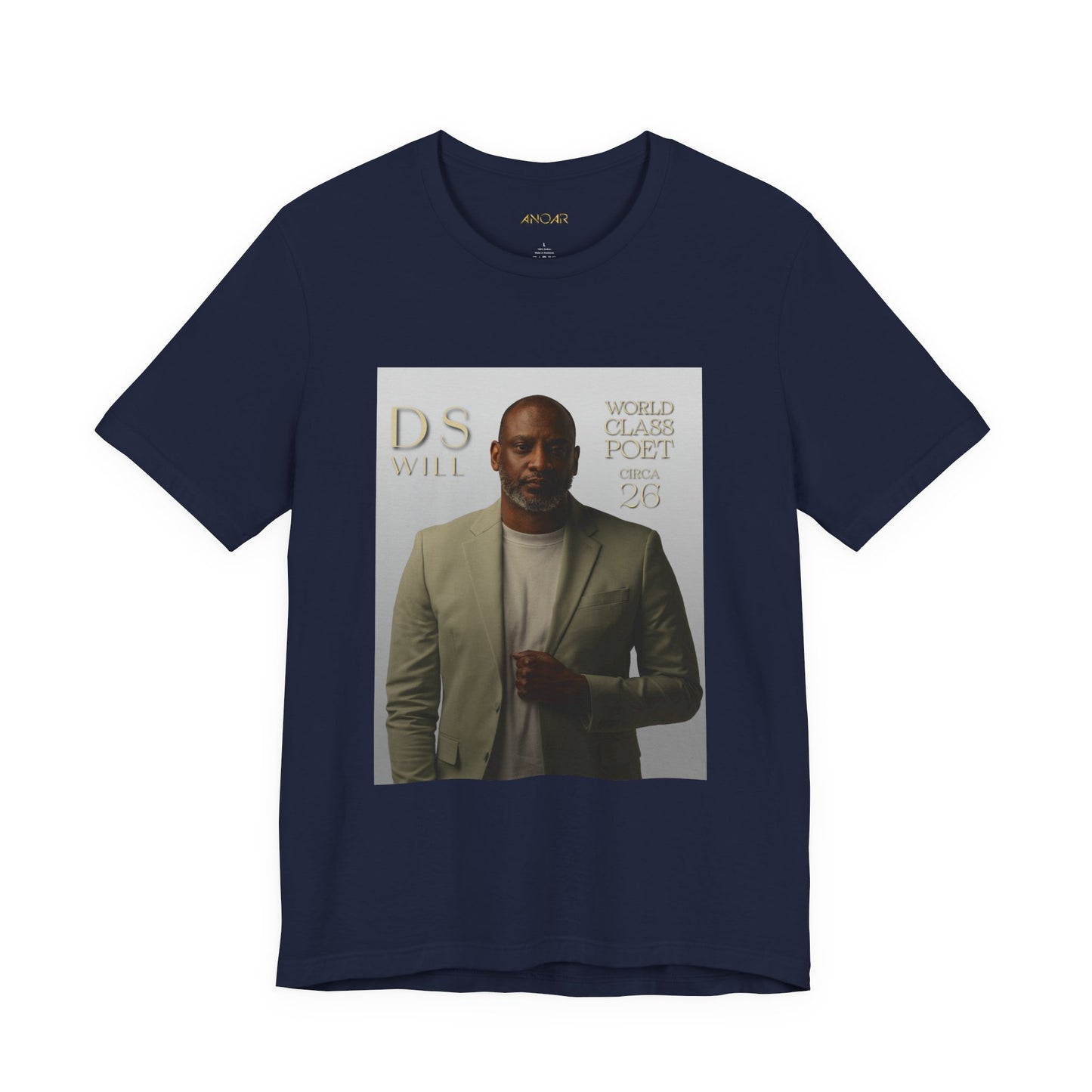 'World Class Poet' Graphic Short Sleeve Shirt
