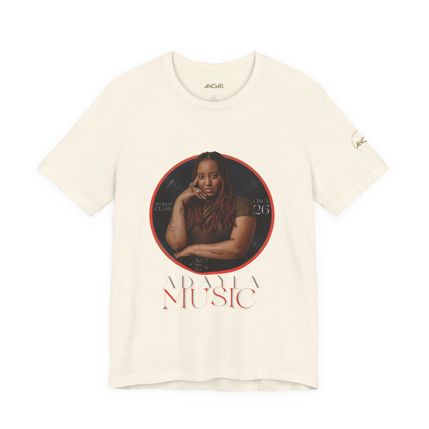 Adayla Soulful Music Portrait Tee