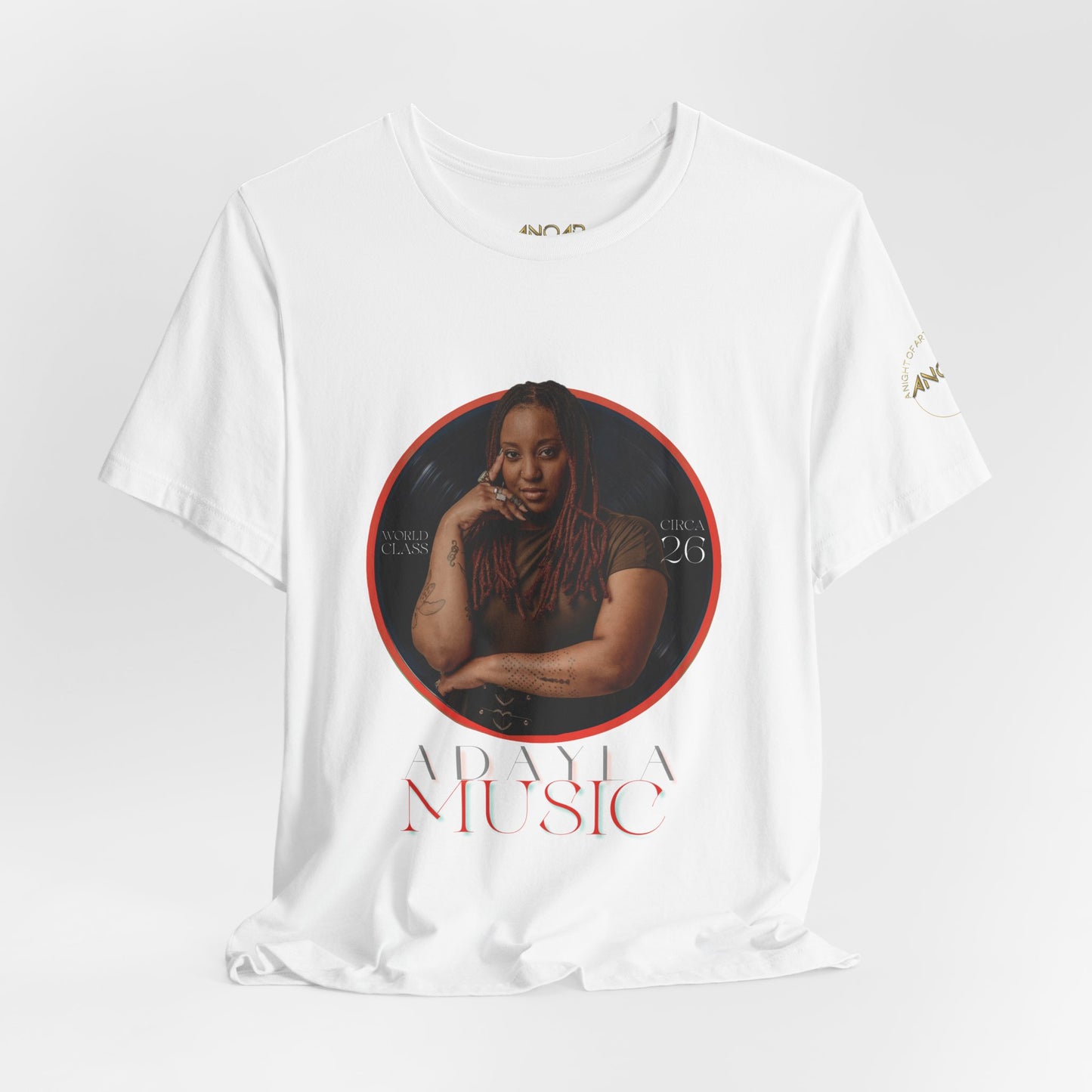 Adayla Soulful Music Portrait Tee