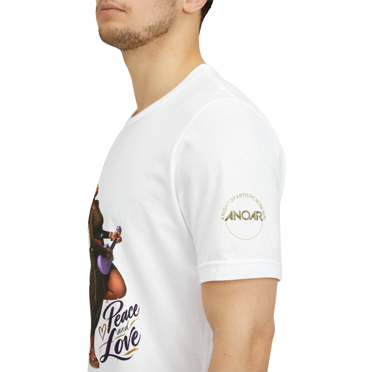 ENACENSE Love and Light, Peace and Love Tee