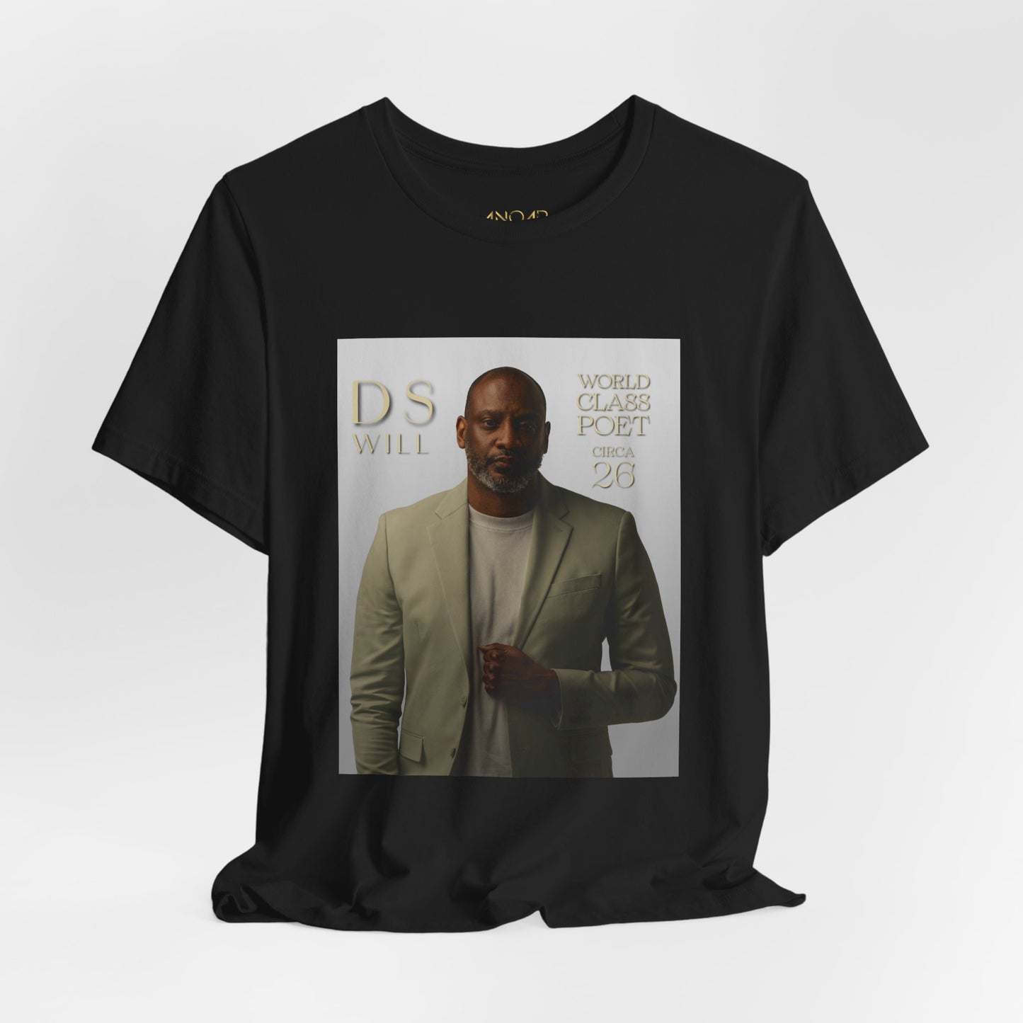 'World Class Poet' Graphic Short Sleeve Shirt