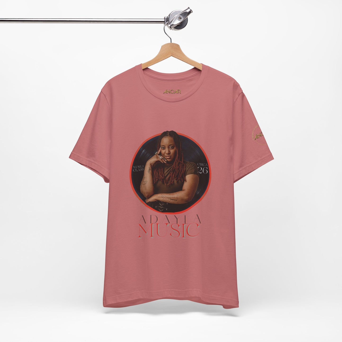 Adayla Soulful Music Portrait Tee