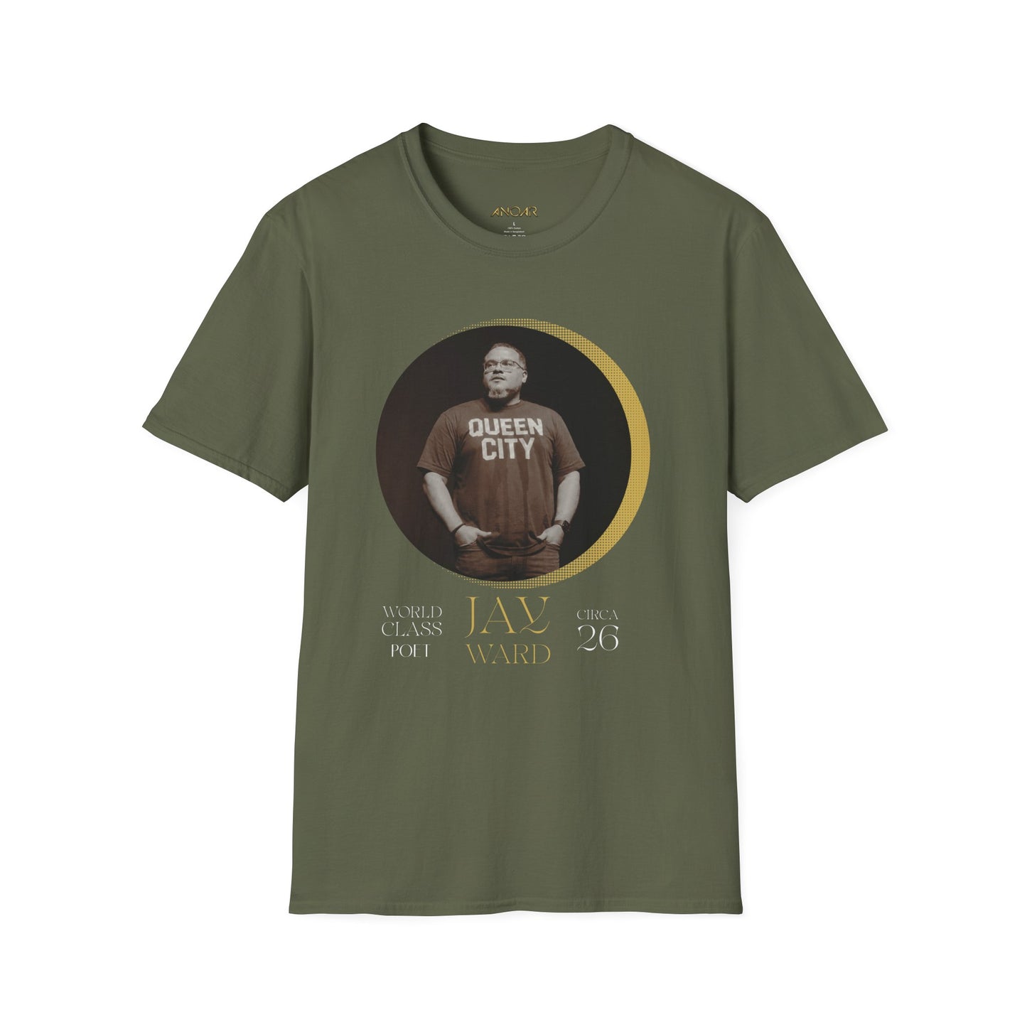 Queen City Vintage Portrait T-Shirt — Live Proud Graphic Tee