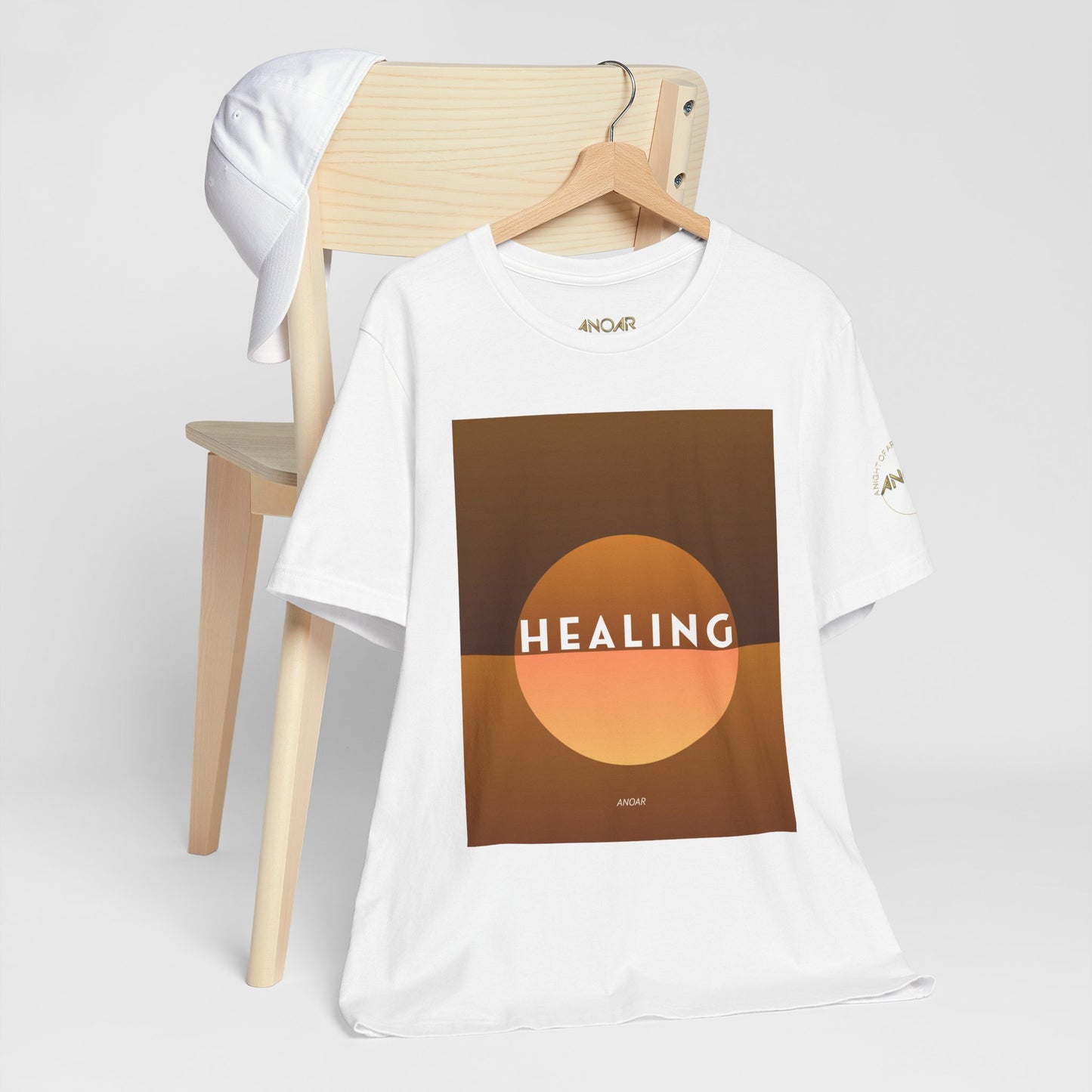 ANOAR Healing Gradient Graphic Tee