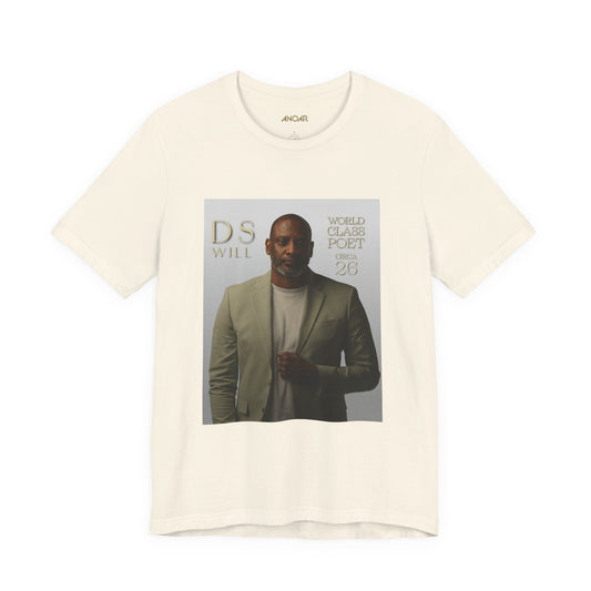 'World Class Poet' Graphic Short Sleeve Shirt