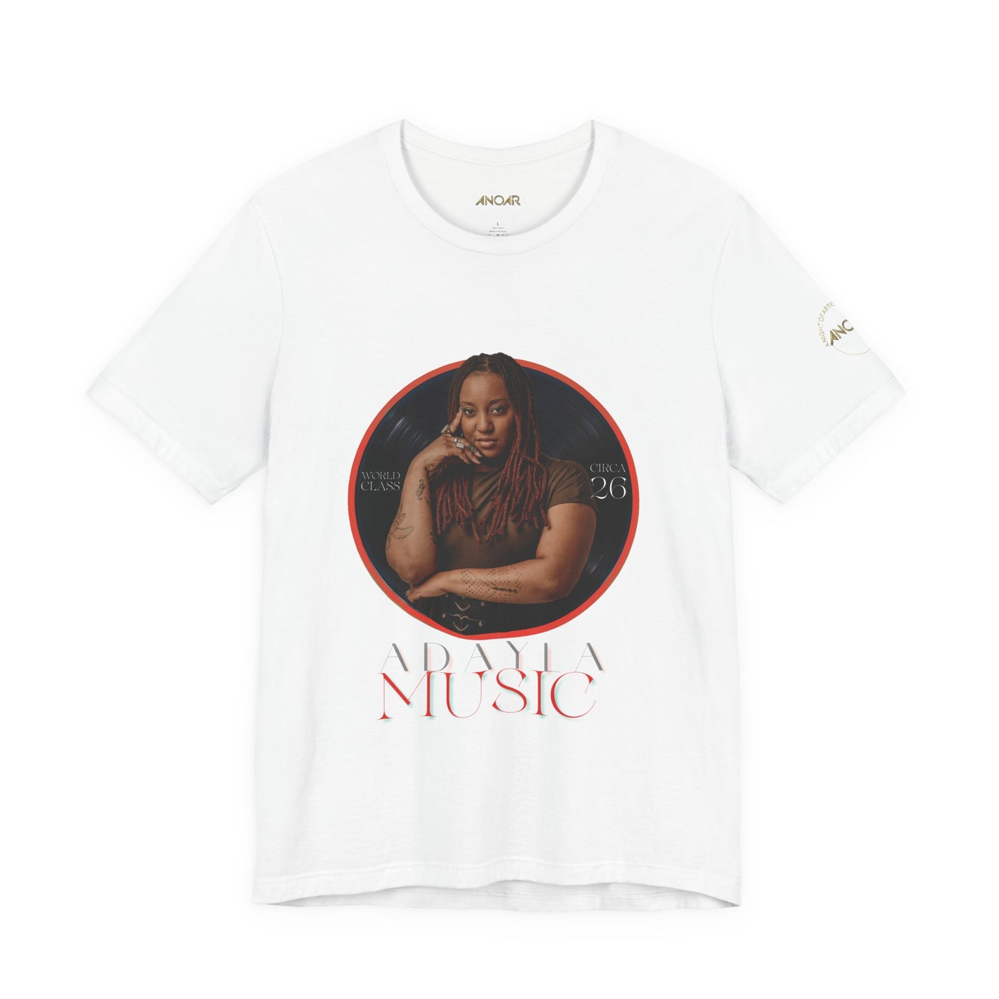 Adayla Soulful Music Portrait Tee