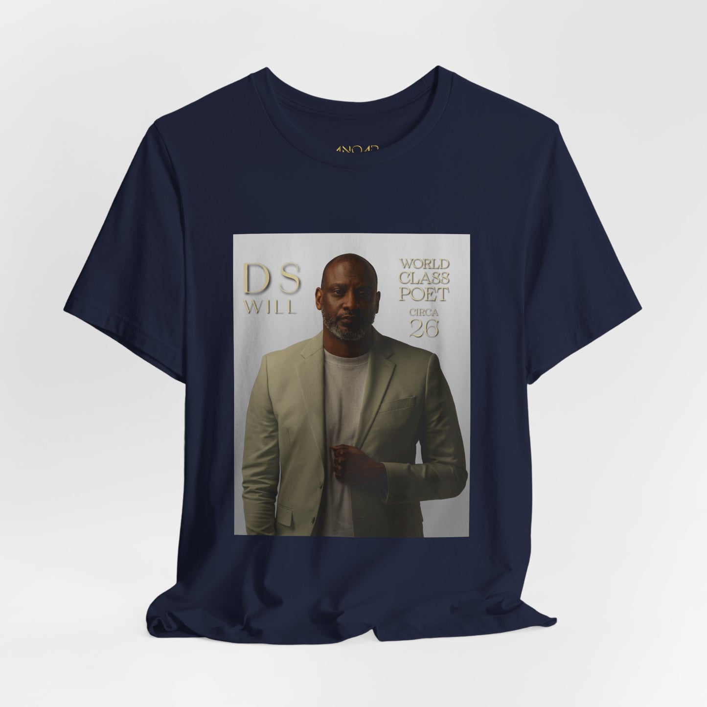 'World Class Poet' Graphic Short Sleeve Shirt