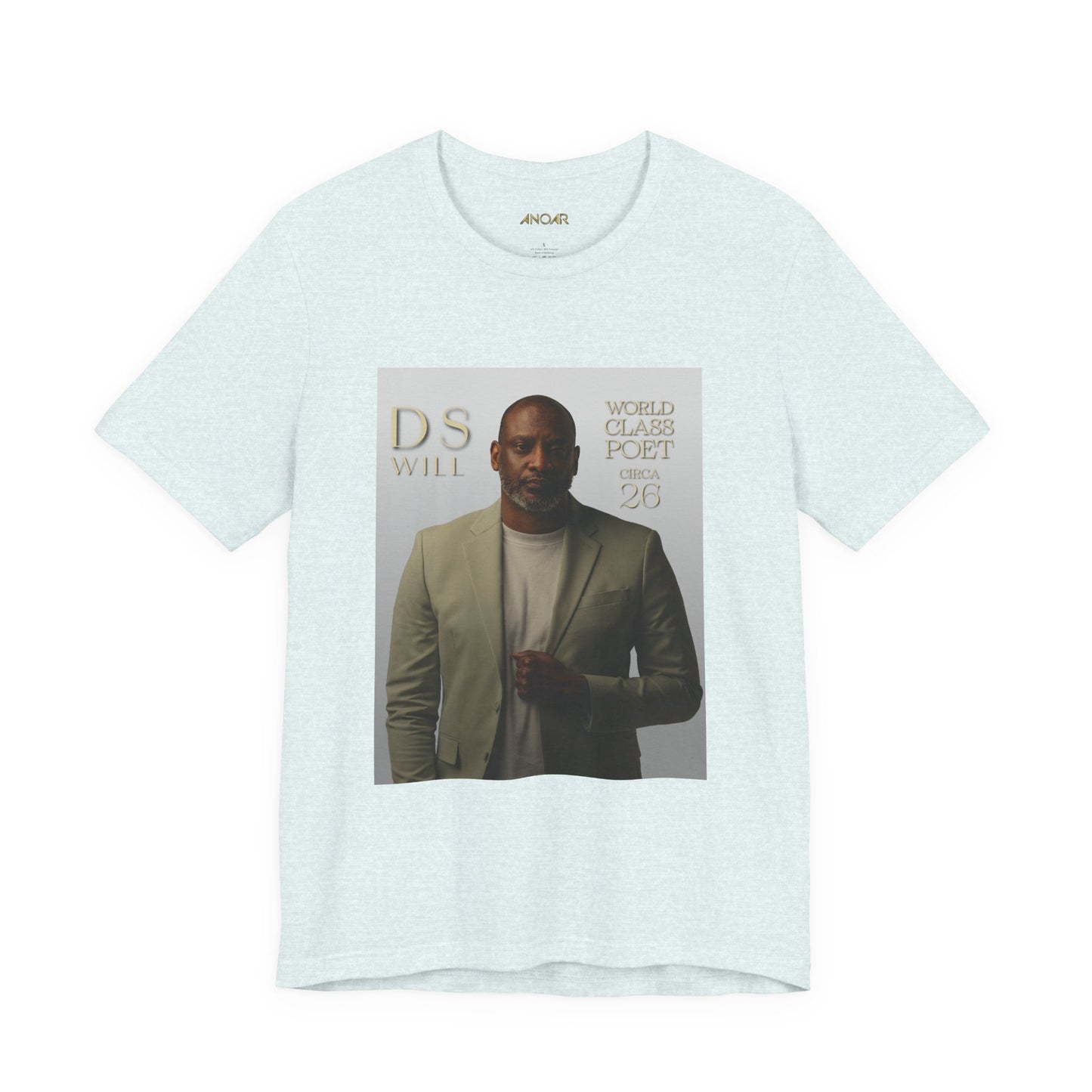 'World Class Poet' Graphic Short Sleeve Shirt