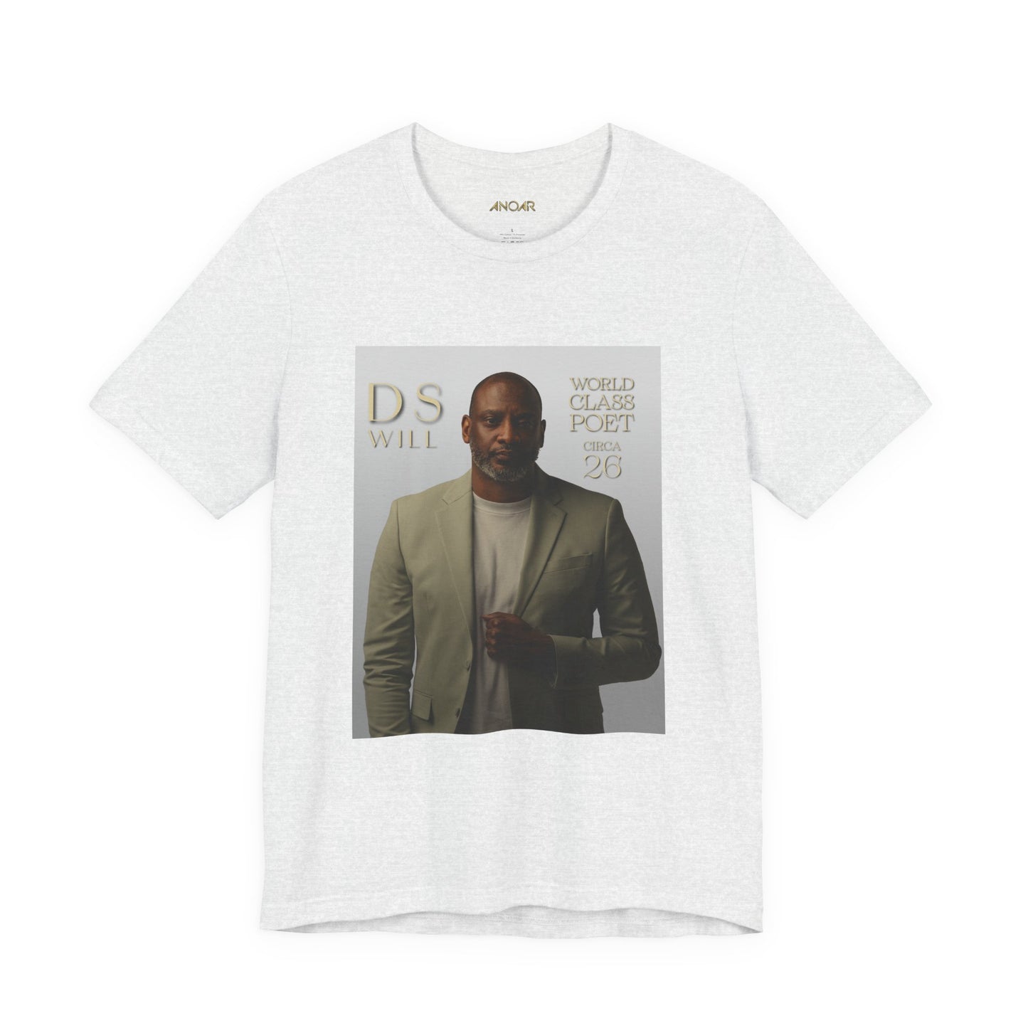 'World Class Poet' Graphic Short Sleeve Shirt