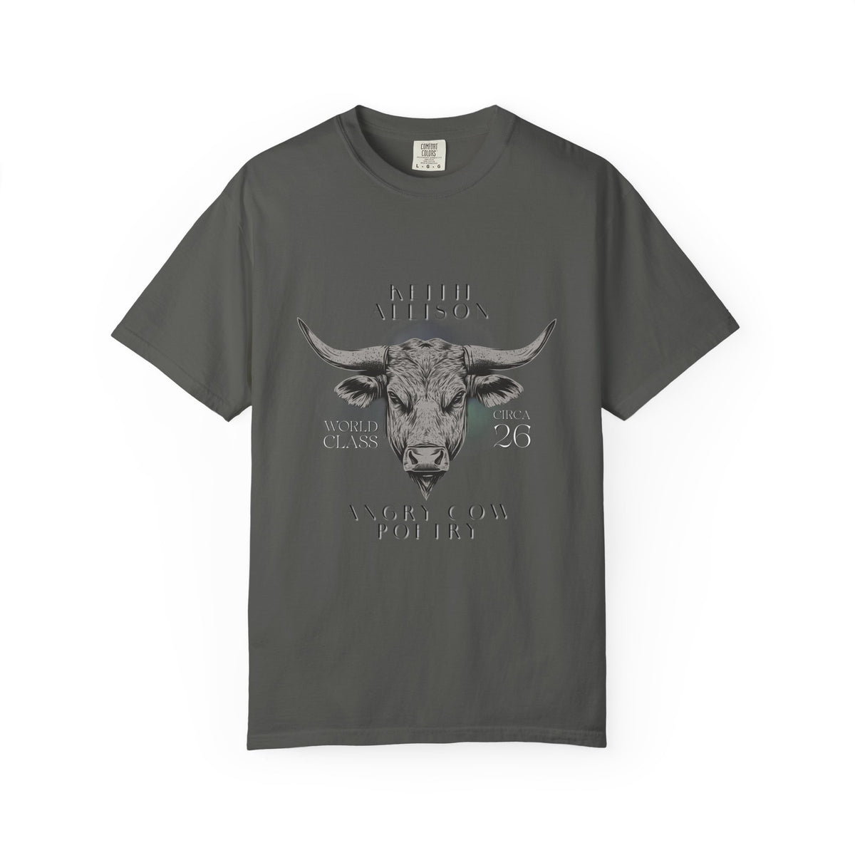 Angry Cow Poetry T-shirt
