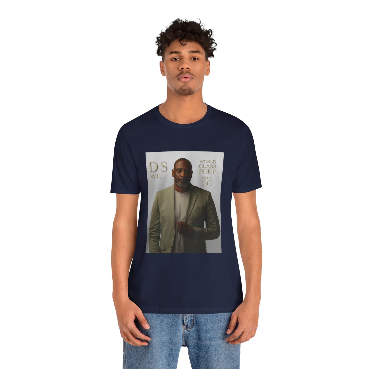 'World Class Poet' Graphic Short Sleeve Shirt