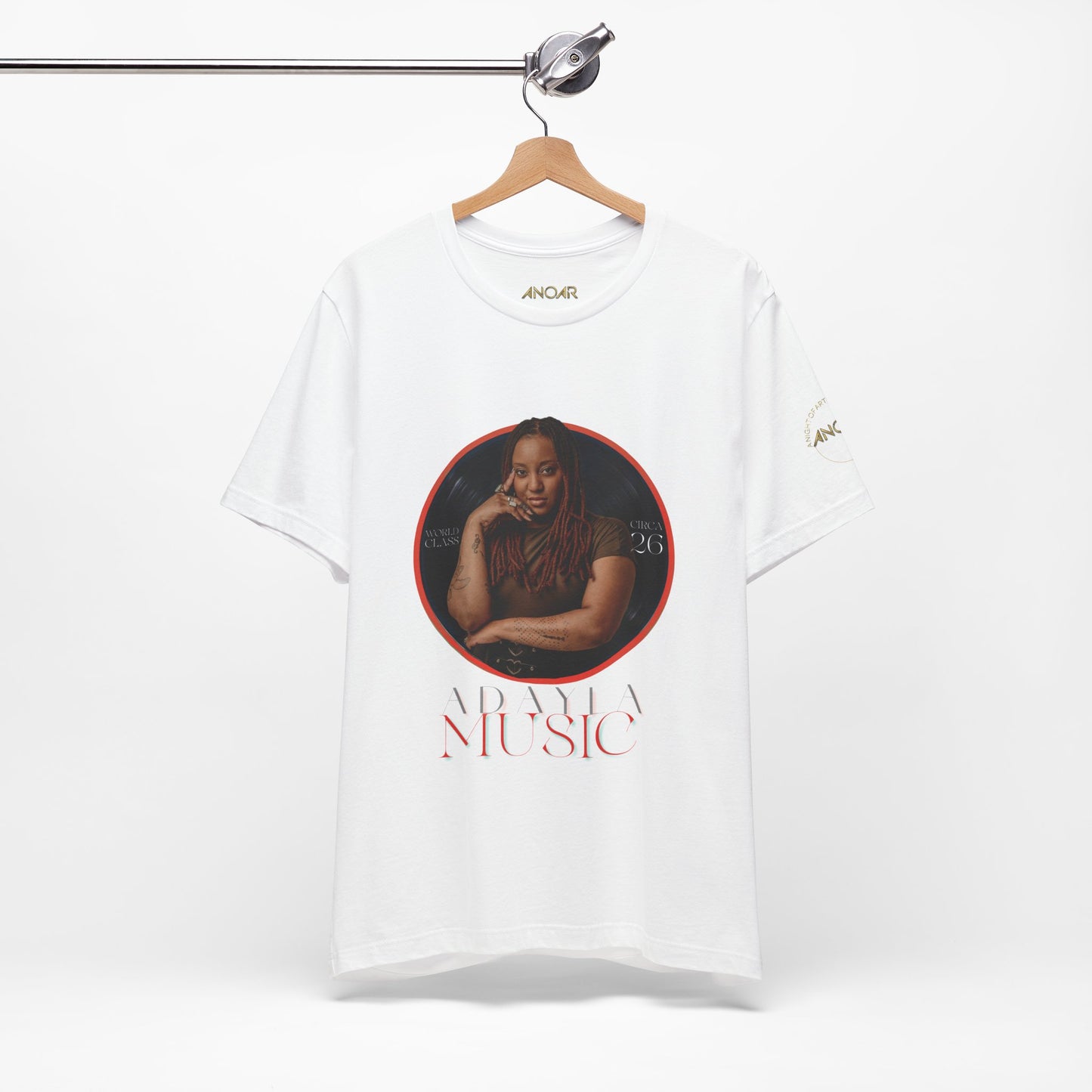 Adayla Soulful Music Portrait Tee