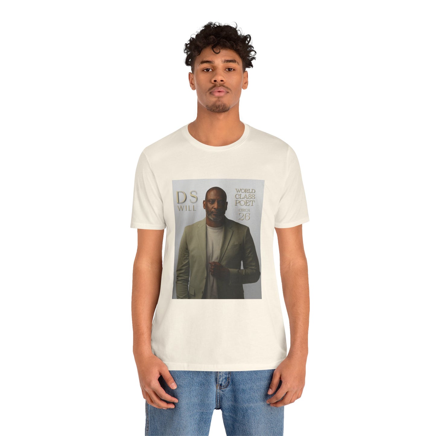 'World Class Poet' Graphic Short Sleeve Shirt