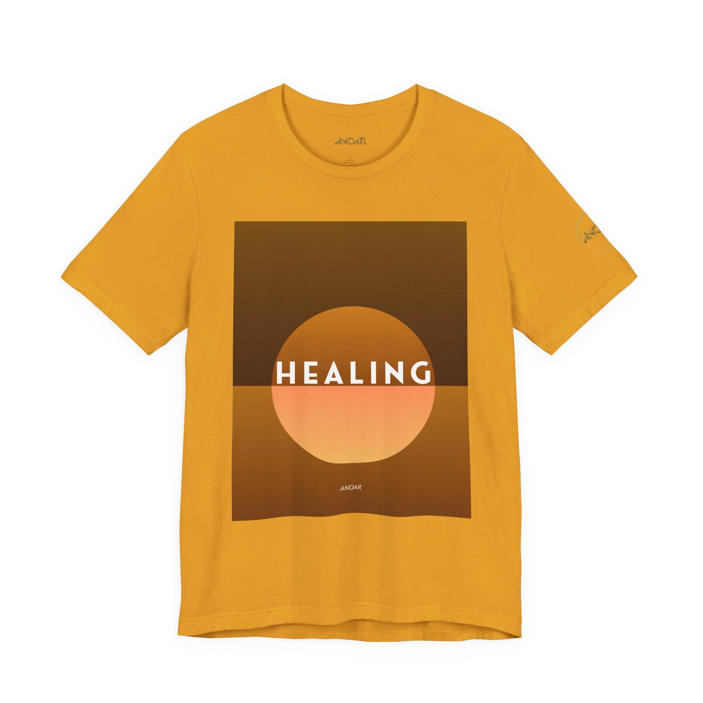 ANOAR Healing Gradient Graphic Tee
