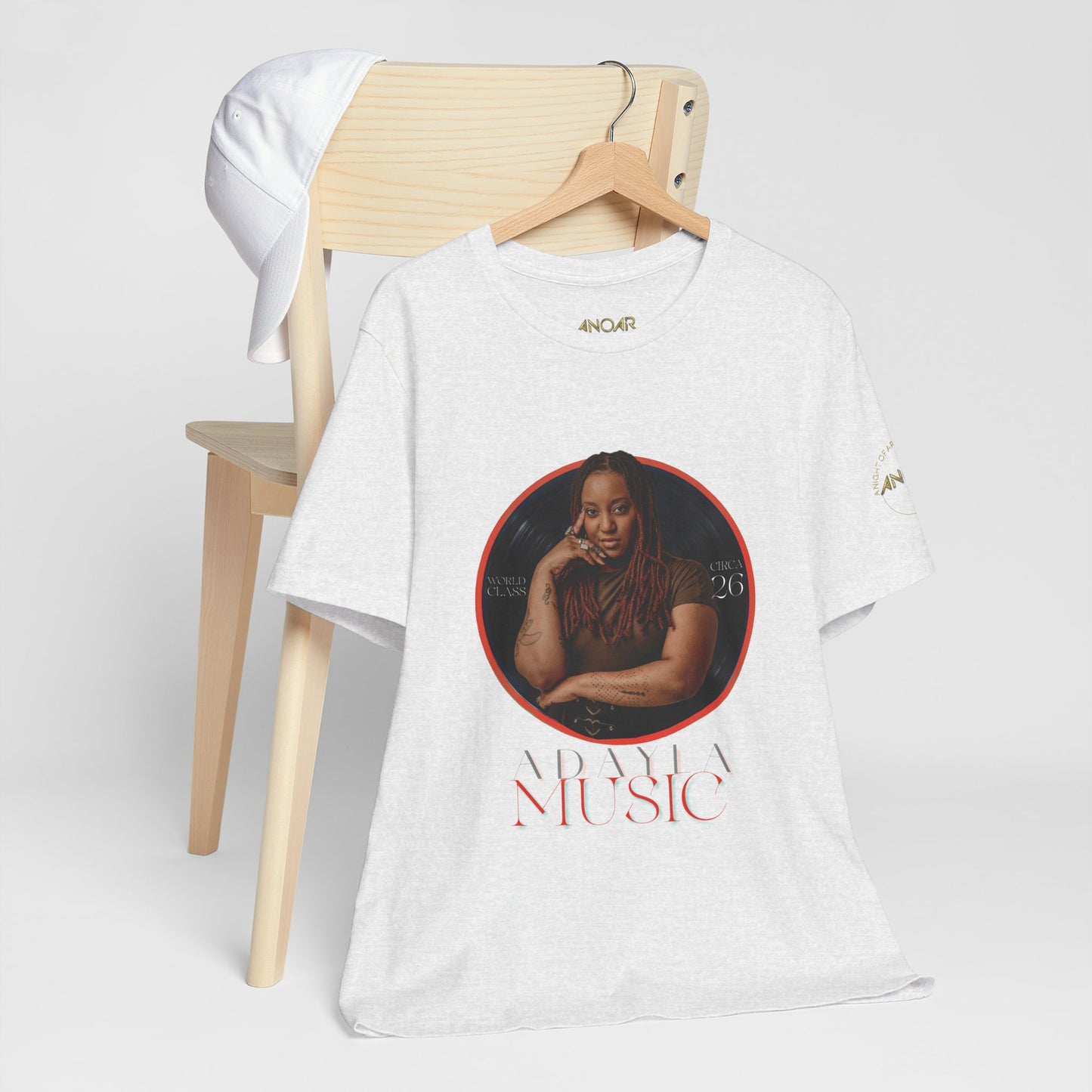 Adayla Soulful Music Portrait Tee